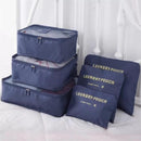 Kit Organizador de Malas para Viagens com 6 Peças